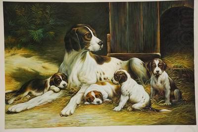 unknow artist Dogs 035 china oil painting image